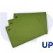 UP Half Flap Document Wallet Pack of 50 - Green UP0029