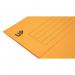 UP Half Flap Document Wallet Pack of 50 - Yellow UP0031