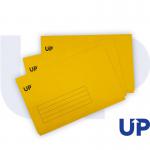 UP Full Flap Document Wallet Pack of 50 - Yellow UP0037