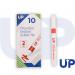 UP Drywipe Bullet Tip Marker Red (10) UP0071