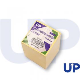 UP Repositionable Notes 76x76mm Yellow (12) UP0087