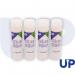 The UP Glues & Adhesives UP Glue Stick Large (8) - 40g UP0092 is a white glue stick with a smooth, cylindrical shape. The label reads UP Glue Stick and Large, 8 pack with the weight listed as 40g. The stick itself appears solid and ready to use for any crafting or office project.
