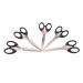  6” Scissors with Black Handle (12) UP0095