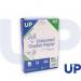 A vibrant photo of UP Coloured Paper, featuring A4 Copier Paper in a soft pastel green shade. The 70GSM paper is perfect for all your printing needs. The stack contains 500 sheets of high-quality, bright coloured paper.