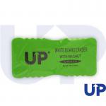 UP Whiteboard Eraser - Black Plastic and Felt UP0119
