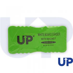 UP Whiteboard Eraser - Black Plastic and Felt UP0119