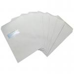 UP C4 Envelopes Window Peel and Seal 90gsm White (Pack of 250) UP0130