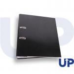 UP A4 70mm Lever Arch File - Black (10) - Flat packed quick & easy to assemble UP0132