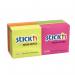 Repositional Notes UP Repositionable Notes 76x76mm Neon Assorted Colours (12) UP0137