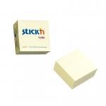 Repositional Notes UP Repositionable Notes Cube Pastel Yellow (1) UP0141