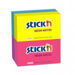 Repositional Notes UP Repositionable Notes 76x127mm Neon Assorted (12) UP0146