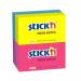 Repositional Notes UP Repositionable Notes 76x127mm Neon Assorted (12) UP0146