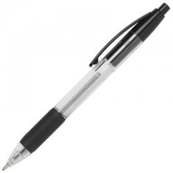Ball Point Pens UP Retractable Rubber Grip Ballpoint Pen 0.7mm Black (10)   UP0160