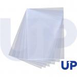UP A4 Polypropylene Cut Flush Folder Pack of 100 - Clear UP0176