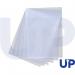 UP A4 Polypropylene Cut Flush Folder Pack of 100 - Clear UP0176