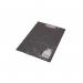 Clipboards UP A4 PVC Fold Over Clipboard Black (1) UP0178