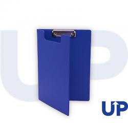 UP A4 PVC Fold Over Clipboard Blue (1) UP0180