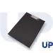 Clipboards UP A4 PVC Clipboard Black (1) UP0181