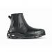 The Red Lion Boots U Power GRAMPIAN ESD S3 CI SRC features a sleek design with vibrant red accents. The sturdy construction and textured detailing give it a rugged look, while the treaded sole provides excellent grip and traction. The 41 size ensures a comfortable fit for most feet.
