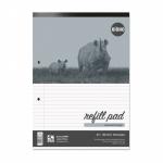 RHINO A4 Refill Pad 80 Leaf, F8M (Pack of 40) V4FMH-4