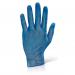 Beeswift Vinyl Examination Gloves Blue Small (Box of 1000) VDGBS