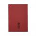 RHINO 13 x 9 Oversized Exercise Book 80 Page, Red, F8M (Pack of 50) VDU080-200-4