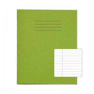 Rhino Stationery RHINO 8 x 6.5 Exercise Book 48 Page, Light Green, F8M