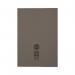 RHINO A4 Exercise Book 80 Page, Grey, F8M (Pack of 50) VEX668-246-6