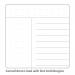 RHINO A4 Cornell Exercise Book 80 Page Purple 8mm Ruled (Pack of 50) VEX668-305-8