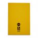 RHINO A4 Exercise Book 80 Page, Yellow, F8M (Pack of 50) VEX668-945-8