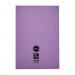 RHINO A4 Exercise Book 64 Pages / 32 Leaf Purple 7mm Squared (Pack of 50) VEX677-3005-4