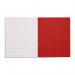 RHINO 8 x 6.5 Exercise Book 32 Page, Red, TB/F12 (Pack of 100) VPW025-68-8