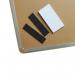 Drywipe Boards Whiteboard 28cm x 43cm Magnetic - Silver with Chrome Corners WALWB2843GY