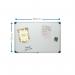 Drywipe Boards Whiteboard 45cm x 60cm Magnetic - White WALWB45