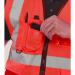 Beeswift Executive Hi Viz Waistcoat Red XL WCENGEXECREXL