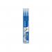 Pilot FriXion Ball Refills - Blue - Medium Tip (3) WLT80003356070