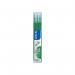 Pilot FriXion Ball Refills - Green - Medium Tip (3) WLT80003356087