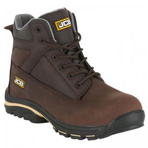 JCB Workmax Dark Brown Boot Size 10 WORKMAXDB-10