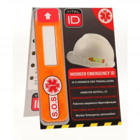 Vital ID EMERGENCY ID DATA WINDOW GLOBA PACK OF 25 WSID02G