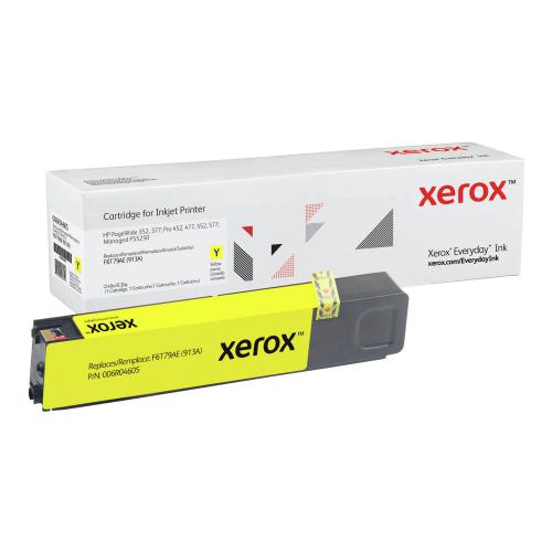 Cheap Stationery Supply of Xerox Everyday Ink For HP F6T79AE 913A Yellow Ink Cartridge - 006R04605 Office Statationery