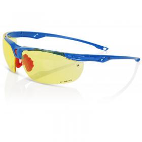Beeswift Sports Style Safety Spectacle Yellow  ZZ0040Y