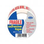 County Stationery Fragile Tape 48mmx50m (Pack of 6) C420 CTY10993