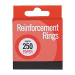 County Stationery Paper Reinforcements x250 (Pack of 12) C334 CTY7524