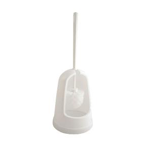 Image of 2Work Plastic Toilet Brush Set White P3309 CX00327