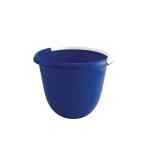 Plastic 10 Litre Bucket Blue BUCKET.10B CX01962