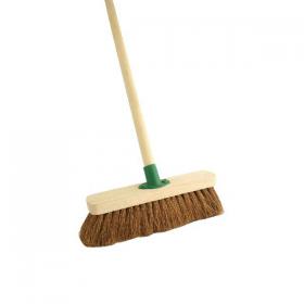 Coco Soft Broom with Handle 12 inch F.01/Black T/C4 CX02896