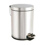 Stainless Steel Pedal Bin 5 Litre VOW/PB.05 CX05425
