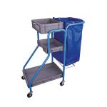 Port-A-Cart 100 Litre Cleaning Trolley (Heavy duty vinyl bag construction) MWPCTO01L CX06589