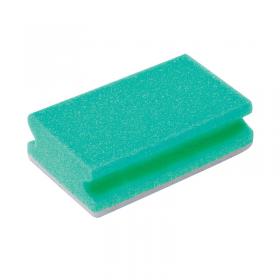 Finger Grip Scourers 130x70x40mm Green (Pack of 10) SPCAGN60I CX51410