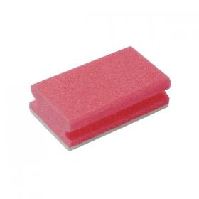 Finger Grip Scourers 130x70x40mm Red (Pack of 10) SPCARE60I CX81410